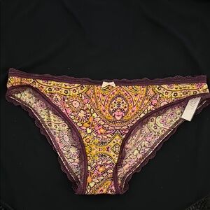 Victoria's Secret Paisley Lace Bikini Bottom
